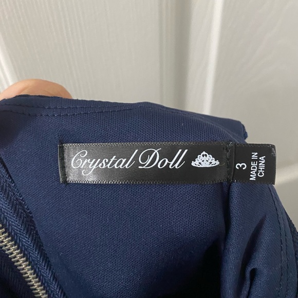 Beautiful dark blue dress. - Picture 2 of 3